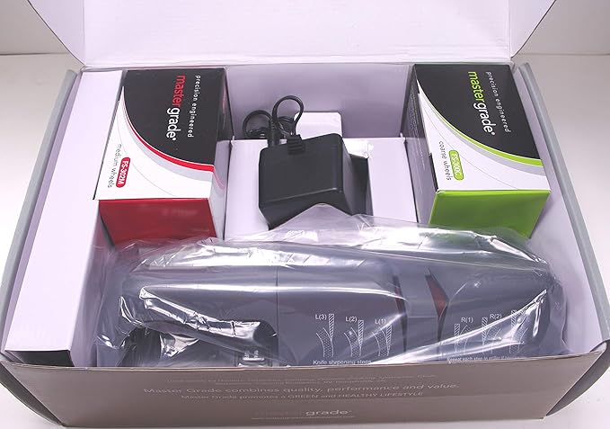 Complete set of Master Grade Outdoor DC Power Commercial Knife Sharpener Bundle Deal with Martin Yan's Knives