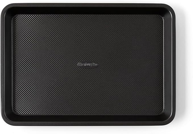 Wrenbury Quarter Sheet Pan - Carbon Steel DuraQuartz Non-Stick ¼ Baking Tray - Non Toxic Small Cookie Pan for Traybake - 13” x 11”