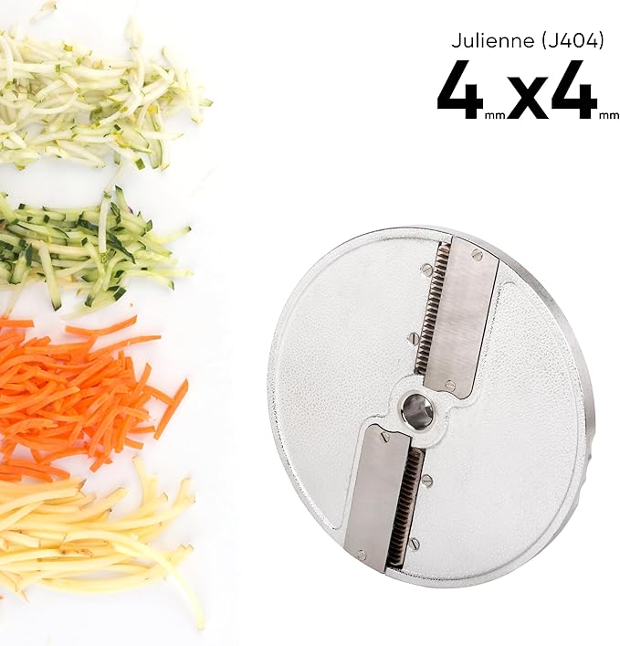 TK Universal Disc Replacement for Half and Round Hopper - Vegetable Chopper - Julienne 4x4mm.