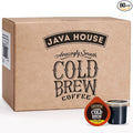 JAVA HOUSE Medium Roast Colombian Cold Brew Pods, (60 Count) Peel and Pour Pods Hot or Iced Instant Coffee Concentrate