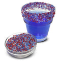 Snowy River Americas, Cocktail & Margarita Sugar Rimmer - Vibrant Naturally Colored Sugar for Cocktail Rimming, Baking & Decorating, Medium Crystal - 80oz