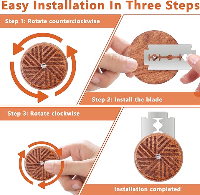 UFO Bread Lame Cutter for Homemade Sourdough,Bread Scorer Tool for Sourdough with 5 Blades and Storage Cover,Slashing Tool Bread Cutting Knife for Artisan Bread and Baguette Makers,Lines