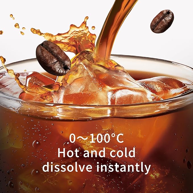 LUCKIN COFFEE Espresso Cold Brew Pods, (18 Count) Peel and Pour Pods Hot or Iced Instant Coffee Concentrate.