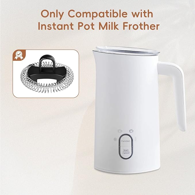Whisks for Instant Pot Milk Frother, Only Compatible with The Instant Pot 4-in-1 Electric Milk Steamer, Doesn’t fit The Magic Froth 9-in-1, Not with Other Brands of Milk Frothers (2 Packs)