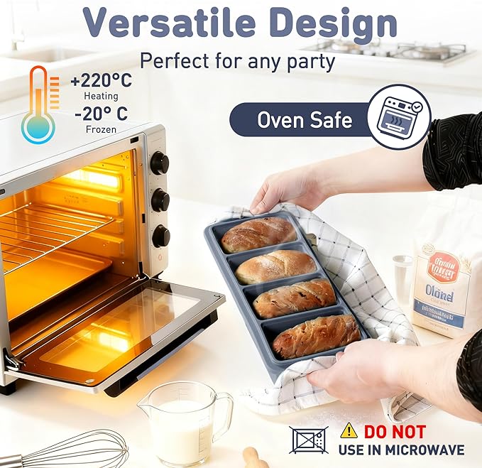Silicone Freezer Tray with Lid Soup Freezer Container Molds with Steel Reinforced Rim Large Ice Cube Tray Makes 8 Perfect 1 Cup Portions Cubes Storage Food Ice Block Molds New Home Essentials