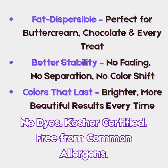 Bakerpan Red Oil-Based Natural Food Coloring Powder for Baking - 30 g - Plant-Based, Dye-Free Coloring for Buttercream Frosting, Chocolate, Candy Color, Icing, Cakes