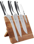 Mercer Culinary Millennia 5-Piece Magnetic Board Set Knife Block, White