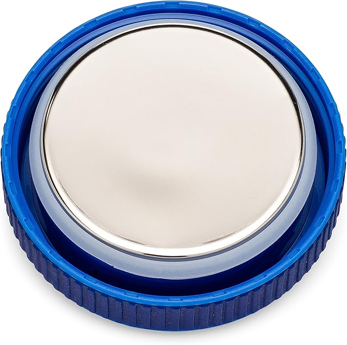 Yumbox Wide Mouth Zuppa 14 oz Triple Insulated Stainless Steel Food Jar, Superior Heat Retention, Leakproof, with Utensil Band and Spoon, Easy Open Grip, Hot 6 Hours or Cold 12 Hours, (Neptune Blue)
