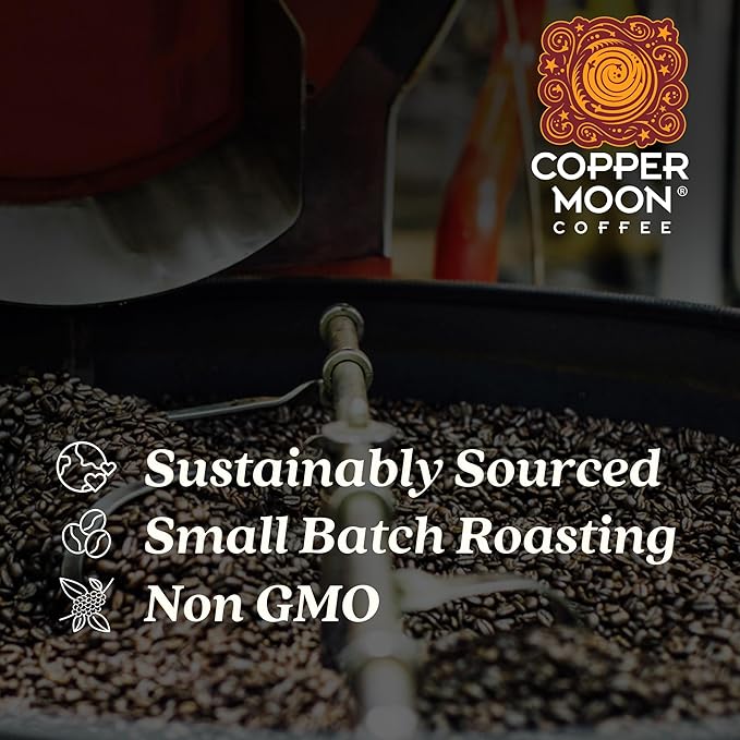 Copper Moon Medium Roast Whole Bean Coffee, Tropical Coconut Blend, 2 Lb