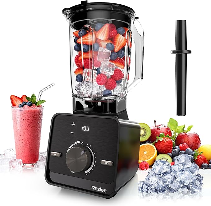 Blender,Professional Blenders for Smoothies with 56oz Tritan™ Container,10-Speed Settings & 6 Preset Menus for Smoothies/Fitness Drinks/Hot Soups/Baby Food/Frozen Desserts