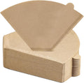 200 Count #4 Cone Coffee Filters 8-12 Cup, Unbleached Natural Coffee Paper Filters, No Blowout, Disposable Coffee Filter for Pour Over and Drip Coffee Maker