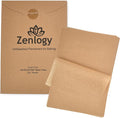Zenlogy Parchment Paper Sheets 12x16 (200 sheets) for Baking - Unbleached Chlorine-free High Heat Non-Stick Pre-Cut Parchment Paper for Half Sheet Pans