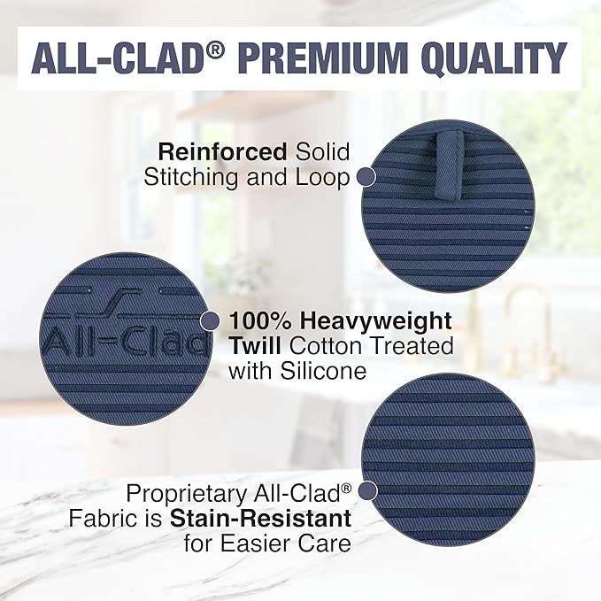 All-Clad Premium Pot Holder, 1-Pack, Indigo