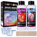 LET'S RESIN Bubble Free Epoxy Resin, 23oz Crystal Clear Resin Kit for Crafts, Jewelry,Art, Casting, DIY Art Kit with Cup, Stir Stick for Adults, Beginners