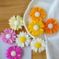 2 Pcs Daisy Flower Pendant Candle Mold - 2 Style - Silicone Resin Casting Molds for Candle & Resin & Soap Craft Supplies