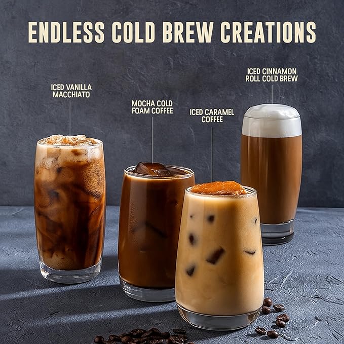 Inspired Coffee Co Salted Caramel - 2lb Flavored Cold Brew Coffee Grounds