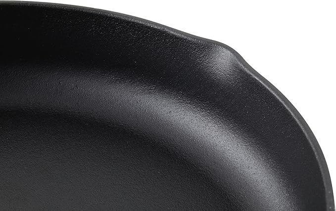 KitchenAid 48395 Seasoned Cast Iron Frying Pan/Skillet, 12 Inch - Black