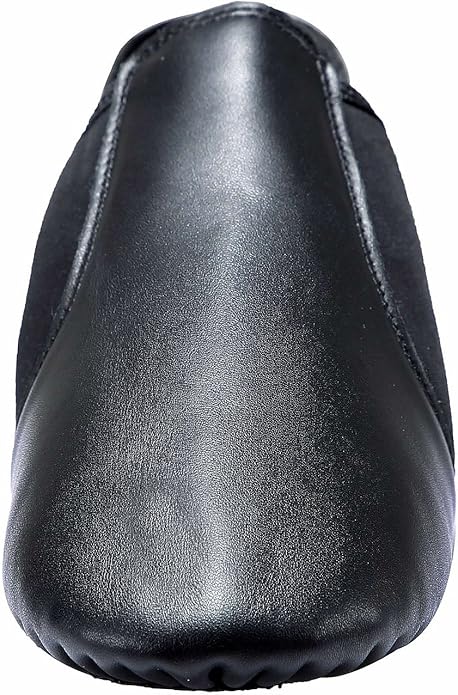 Dynadans Women's Leather Upper Slip-on Jazz Shoe