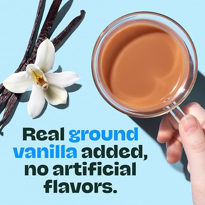 Copper Cow Coffee Premium Pour Over Single-Serve Vietnamese Coffee Pouches (8 pack) | Vanilla | Dark Roast | Flavored with Vanilla Beans | Convenient Vietnamese Ground Coffee Packets, Travel Friendly