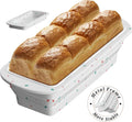 Collapsible Silicone Loaf Pan with Metal Reinforced Frame,Bread Pans for Homemade Bread, Non-Stick Baking Pans, Silicone Baking Mold,Loaf Pans for Baking Bread 9 x 5