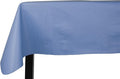 Yourtablecloth Heavy Duty Vinyl Rectangle or Square Tablecloth – 6 Gauge Heavy Duty Tablecloth – Flannel Backed – Wipeable Tablecloth with Vivid Colors & Many Sizes 52 x 70 Sky Blue