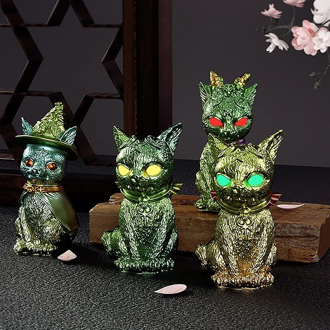 3 Pack Devil Cat Pirate Animal Silicone Candle Soap Mold - Resin Casting Craft Supplies