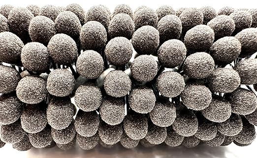 TwistFlex Cylinder Hone | 1-1/2" 320AO for Brake Cylinders, Valve Guides, Hydraulics, 1.5" Diameter for Hole Diameters 1.37"- 1.5" | Aluminum Oxide 320 Grit (Pack of 1)