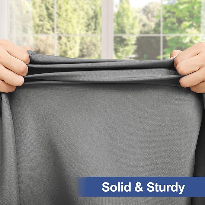 homing Rectangle Table Cloth Cover, Waterproof Polyester Elastic Fitted Tablecloth, Fits for 8 Foot Folding Tables, Washable Table Protector for Picnic, Camping, Outdoor (Grey, 30" x 96")