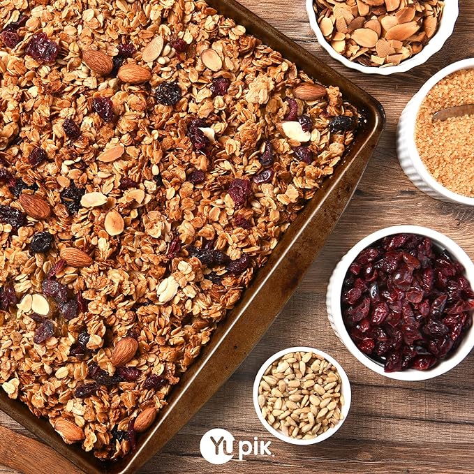 Yupik Raw California Walnuts, Halves & Pieces, 2.2 lb (35.2 oz), Kosher, Gluten-Free, Vegan, Unsalted, Unroasted, Source of Omegas, Healthy Snacks, Nut Topping, Ideal for Baking & Cooking