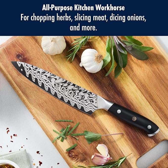 Henckels Compass Damascus 8-inch Damascus Chef's Knife