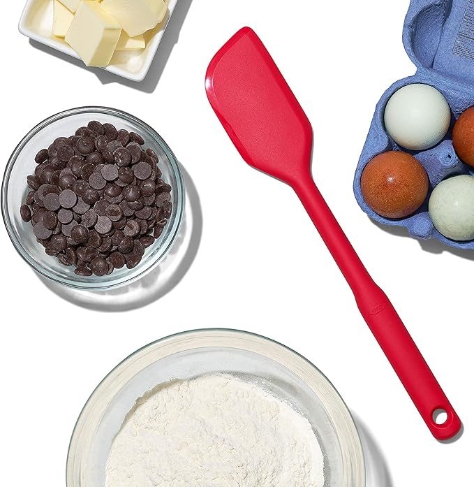 OXO Good Grips 3 Piece Silicone Spatula Set, One Size, Multi, Multicolor