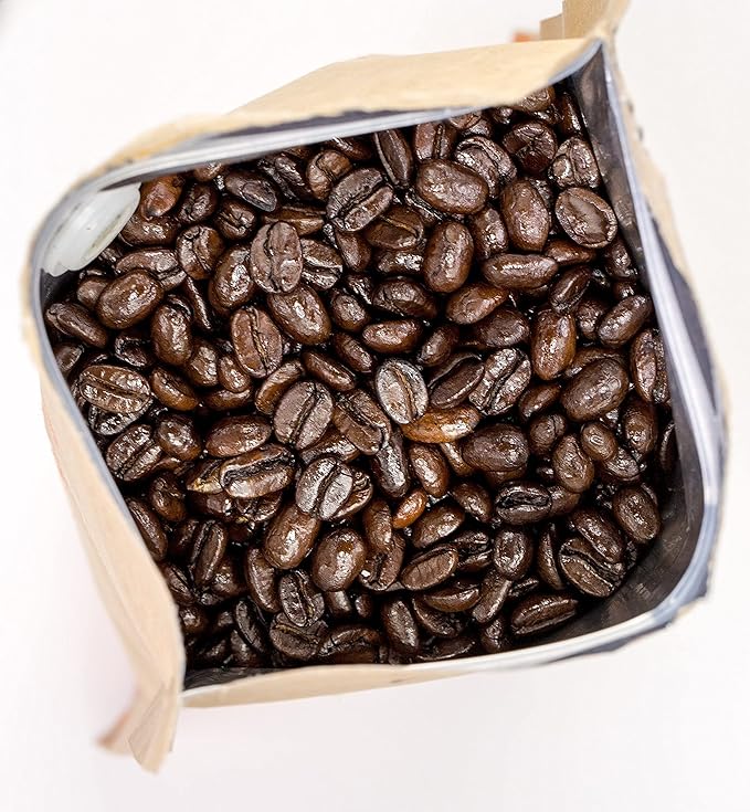 Stone Street Knee Buckling Espresso Beans, High Caffeine Coffee Blend, Dark Roast, Whole Bean, 1 LB