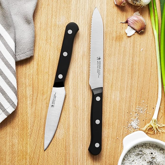 HENCKELS Solution Razor-Sharp 2-Piece Utility Knife Set, German Engineered Knife Informed by over 100 Years of Mastery, Stainless Steel