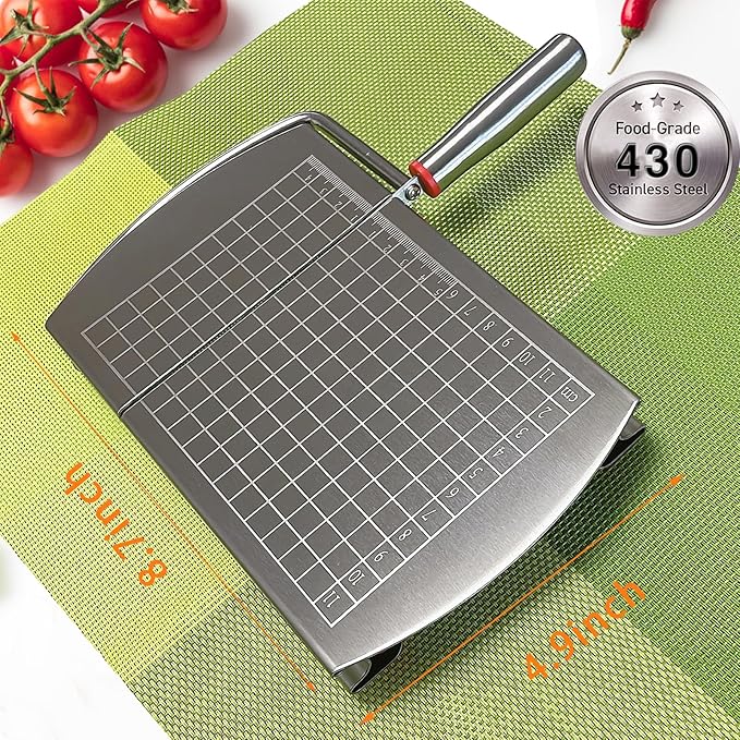 Cheese slicer, stainless steel multifunctional cheese slicer, suitable for cutting block cheese, butter, vegetables, sausages, bread