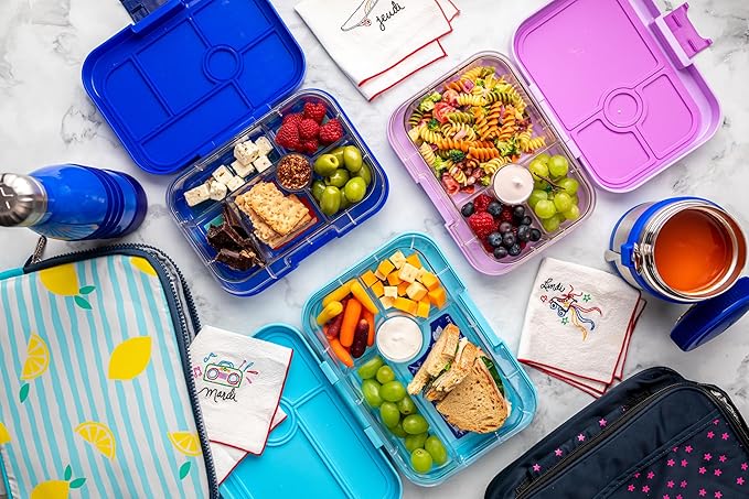 Yumbox Panino Leakproof Bento Lunch Box Container for Kids & Adults (Lavande Purple Unicorn)