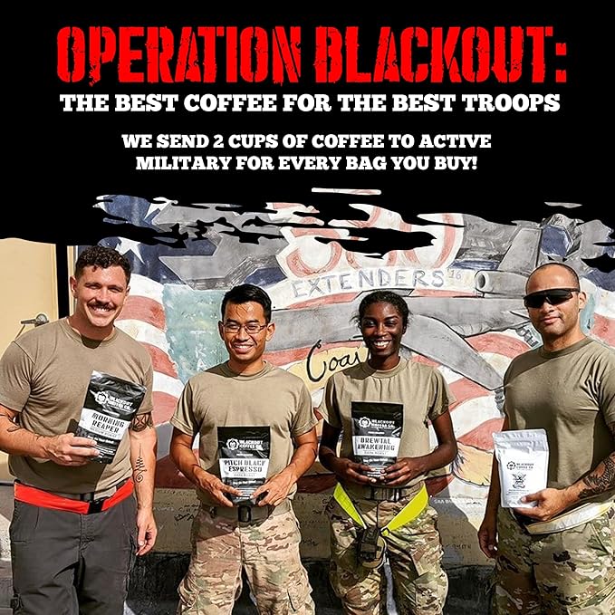 Blackout Coffee Hazelnut Creme Flavored Ground Coffee – Medium Roast, Smooth Taste, Guilt-Free Indulgence – Freshly Roasted 12oz Bag, American Made
