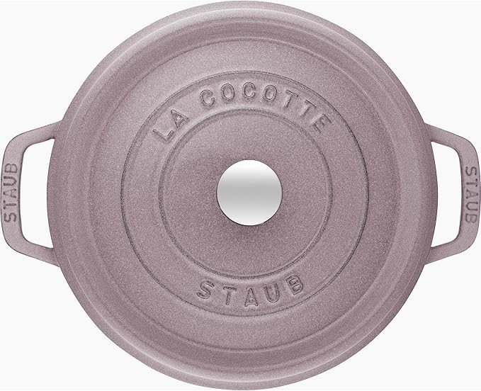 Staub Cast Iron 4-qt Round Dutch Oven - Lilac