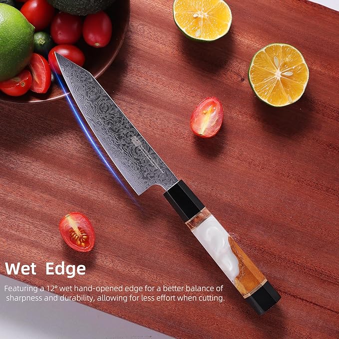 FINDKING 5 Inch Small Kitchen Utility Knife, Sharp Fruit Paring Tool & Elegant Pairing Blade for Everyday Cooking (BLACK-ROSE Series)
