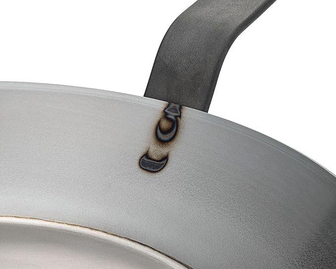 Matfer Bourgeat Black Carbon Steel Frying Pan, 12 5/8"