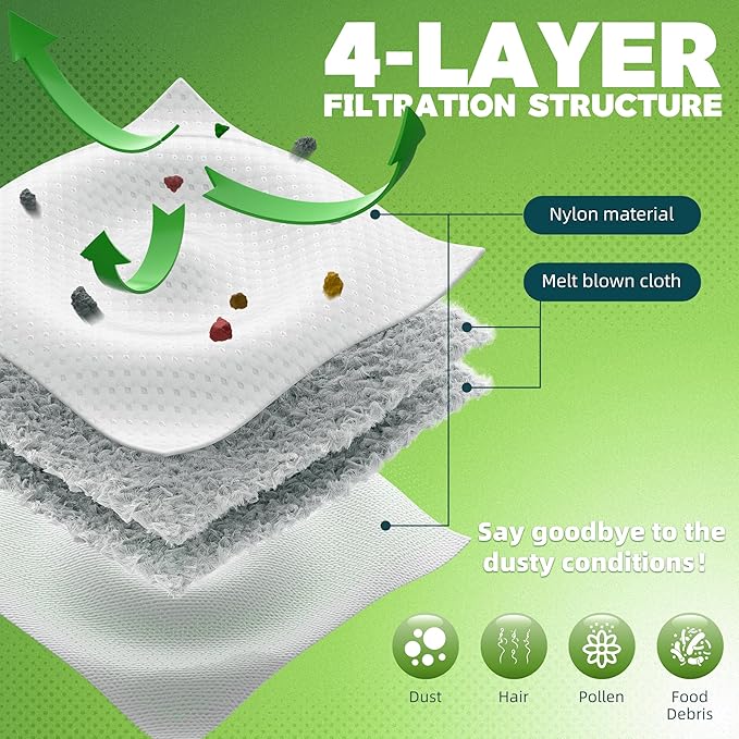 24 Pack Upgraded ‌Vacuum Bags Replacement Compatible with iRobot Roomba i7, i7+, i3, i3+, i1+, i4, i4+, i6, i6+,j6,j7,j7+, i8, i8+,s9, s9+, i & s & j Series Clean Base Automatic Dirt Disposal Bags