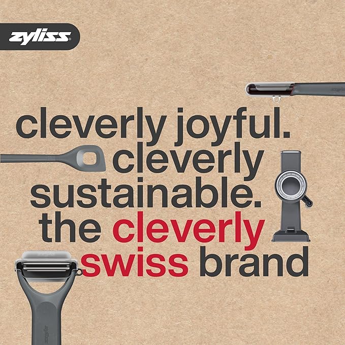 Zyliss E900058 Puree Drum Blade, Stainless Steel, Mashing, Puree, for Use with Zyliss Rotary Cheese Grater, 5 Year Guarantee