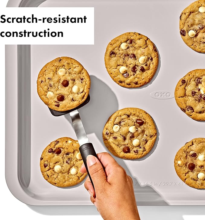 OXO Good Grips Non-Stick Pro Ceramic Coated Metal Bakeware Half Sheet Pan – Storm Blue