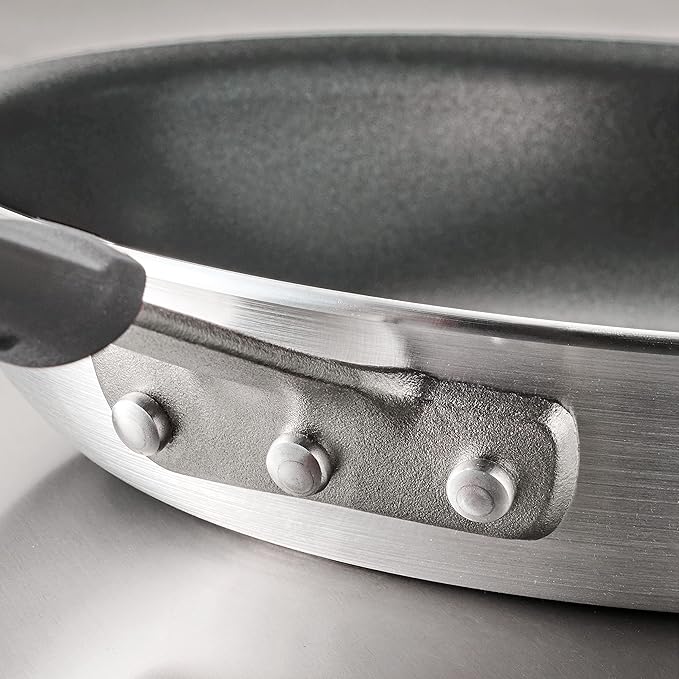Tramontina Professional Fusion 10-Inch Non Stick Frying Pan, Heavy-Gauge Aluminum Skillet with Reinforced Nonstick Coating, Dishwasher and Oven Safe