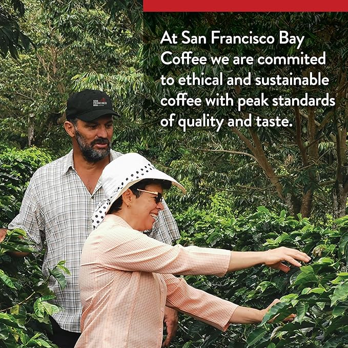 San Francisco Bay Coffee - Flavored Medium Roast Whole Bean Coffee - Hazelnut Crème (2 lb bag)