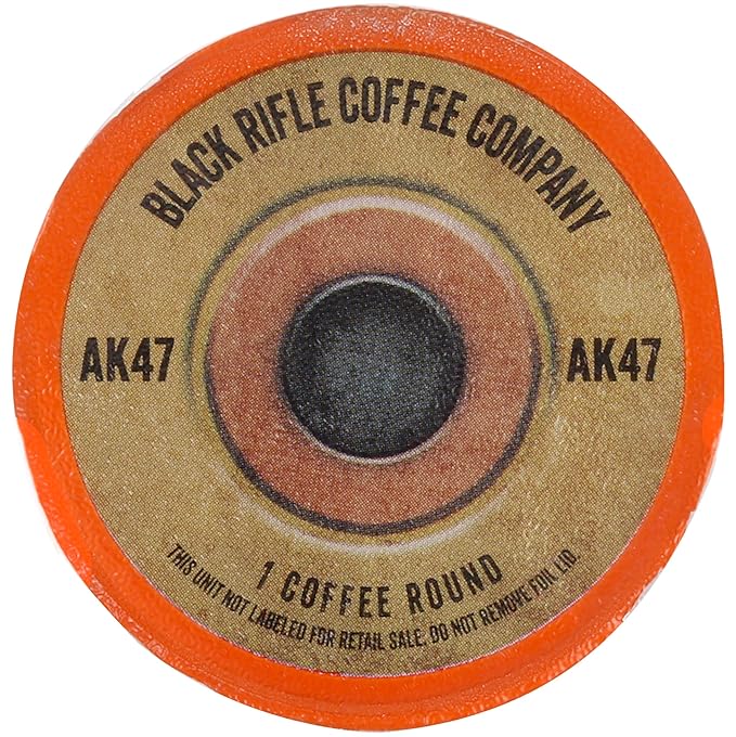 Black Rifle Coffee Company AK Espresso, 12 Count, Medium Roast K Cups - Single Serve K Cups Coffee Pods - Kcup Pods Compatible with Keurig 1.0 & 2.0 - Made from Arabica Beans