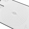 Extra Large Silicone Baking Mat – Non-Stick Pastry Mat with Measurements, Conversion Charts & Heat Resistance – Reusable Food-Grade Silicone for Dough Rolling, Pizza & Baking