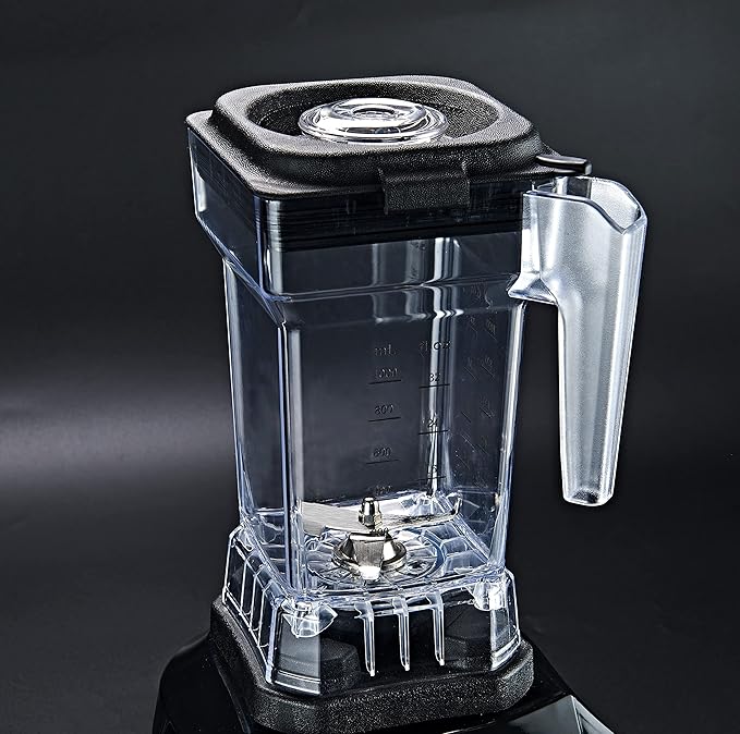 Professional 1300W Quiet Blender - 32oz BPA-Free Tritan Pitcher, Ice Crushing & Frozen Smoothie Maker for Shakes, Milk, Nut Butter, Dishwasher Safe