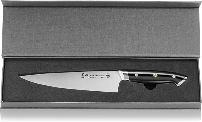 Cangshan Z Series 62489 German Steel Forged Chef Knife, 8-Inch