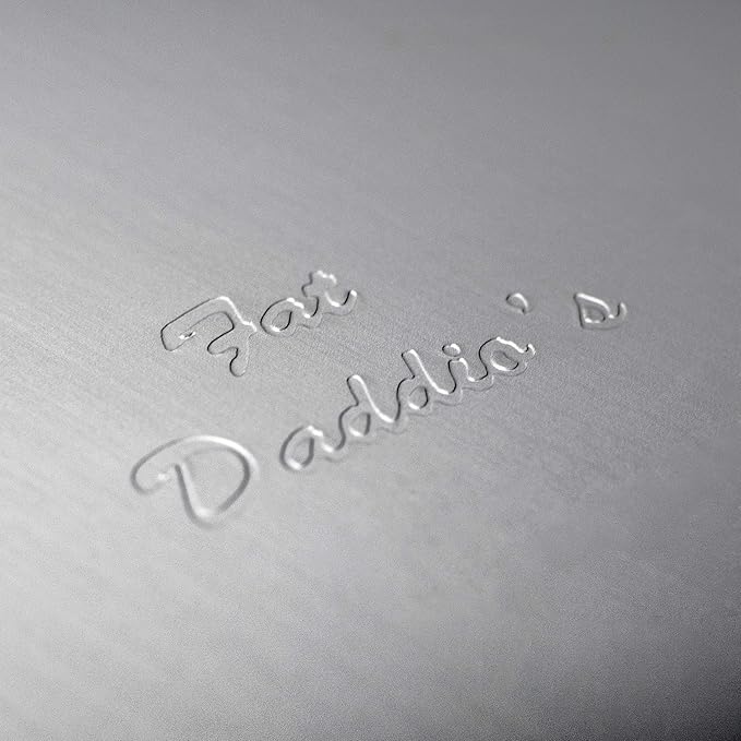 Fat Daddio's PRD-83SET Anodized Aluminum Round Cake Pans, 2 Piece Set, 8 x 3 Inch