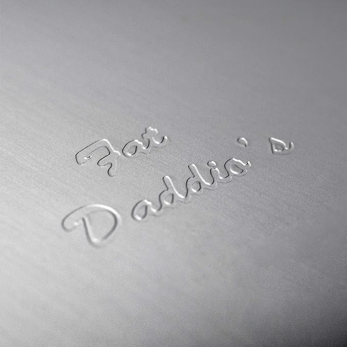 Fat Daddio's Anodized Aluminum Round Cake Pans, 2 Piece Set, 6 x 3 Inch
